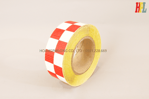 Cuộn dây phản quang (Đỏ trắng, đỏ vàng)