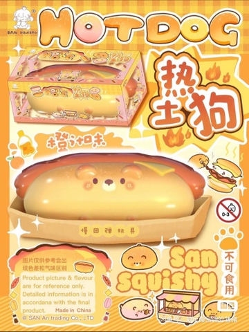 San Squishy HotDog Bánh Mỳ Xúc Xích CH