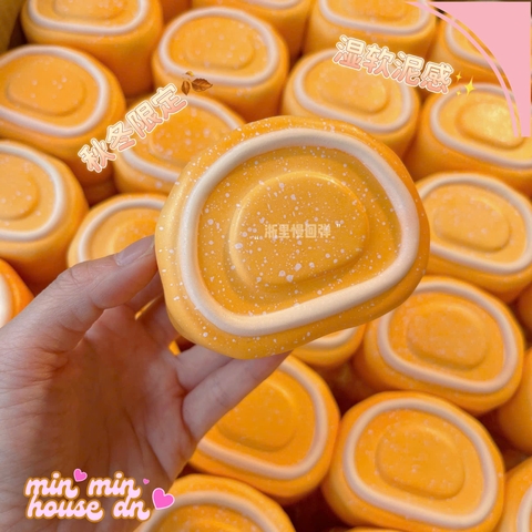 Squishy HT Bánh Mỳ Basque 3 vị Slow Chậm Tăng Siêu Mềm
