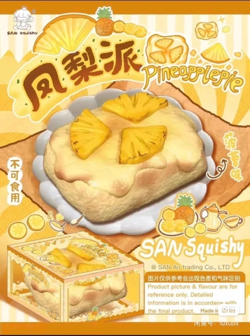 San squishy bánh dứa thơm mùi dứa