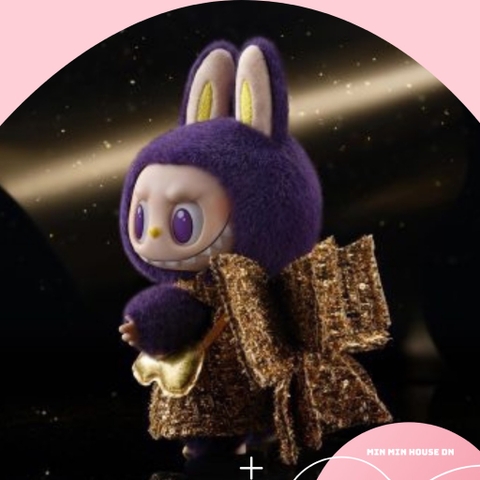 [Chính hãng] POP MART LABUBU Tím × PRONOUNCE - WINGS OF FORTUNE Vinyl Plush Hanging Card SP