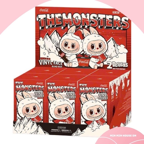 POP MART THE MONSTERS COCA-  LABUBU COLA SERIES-Vinyl Face Blind Box