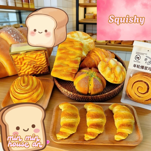 Squishy Bánh Mỳ Siêu Bự - Chất Xưa Ht