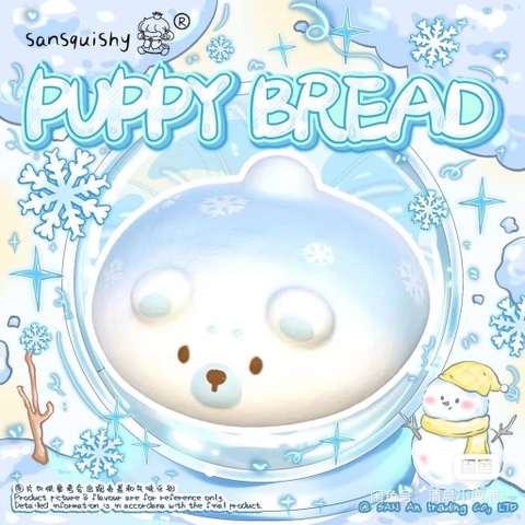 San squishy bánh gấu tuyết