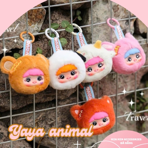 Blind box Yaya 2 phiên bản yaya animal động vật, yaya v2 Trái cây