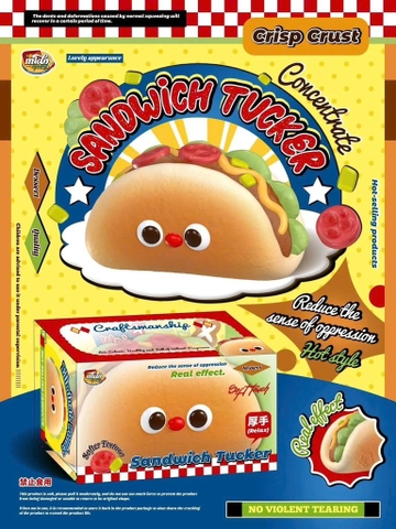 Mido Squishy Mũi Đỏ Sanwish CH