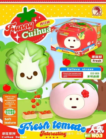 Doudo Squishy Quả Cà Chua