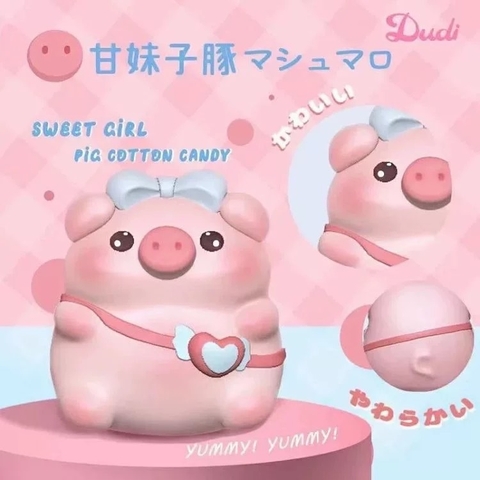 Squishy Dudi Chính Hãng Bé Heo Hồng
