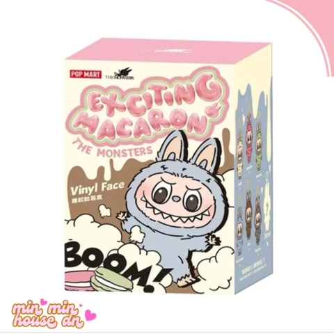 POP MART THE MONSTERS - Tasty Macarons Vinyl Face Blind Box - Labubu
