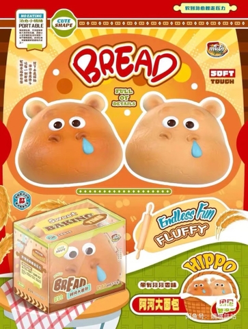 Mido Squishy Mặt Hà Mã