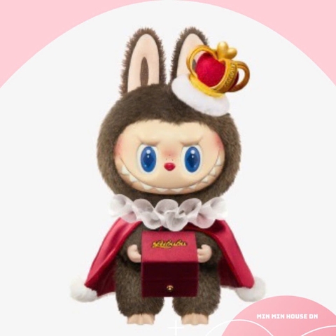 [Auth ] Labubu King POP MART THE MONSTERS Let's Checkmate Series-Vinyl Plush Doll