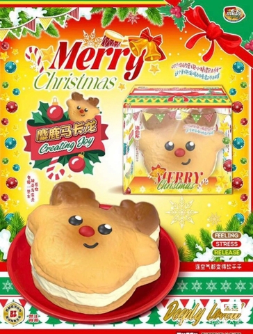 Mido Squishy CH Con Hưu Nai Mũi Đỏ size trung vừa