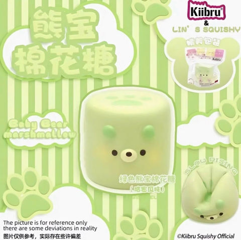 Squishy Chính Hãng Kiibru Bánh Gấu