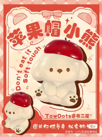 Two Dots Squishy Chú Cún Hoạ Sĩ