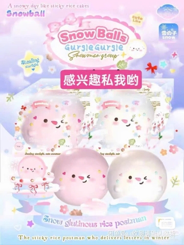 Lisa Squishy người tuyết hồng CH