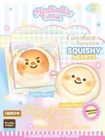 Lisa squishy bánh người tuyết