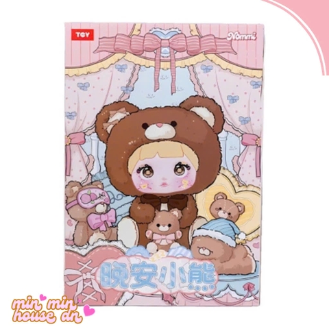 Nommi Bé Gấu Bông Dễ Thương, Blind Box Ngẫu Nhiên, Ver 1 Size 400%