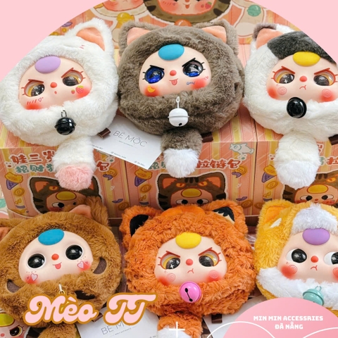 Blind box BB3 baby three Mèo Thần Tài