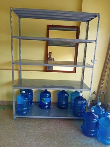 Kệ sắt v lỗ 5 tầng TP5012