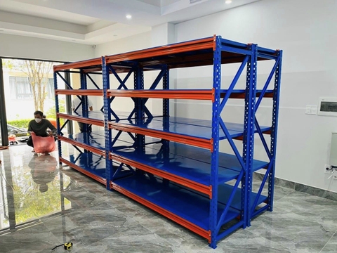 Kệ Trung Tải 5 Tầng D2m x R50cm x C2m