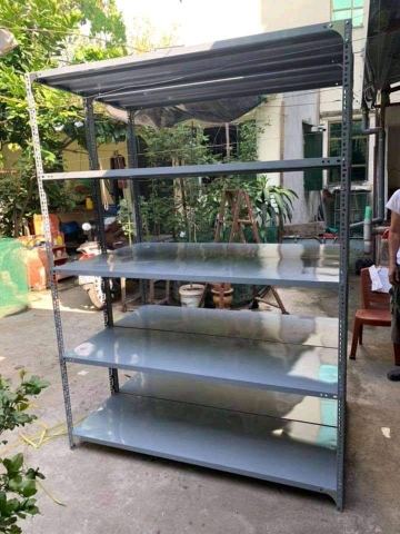 Kệ sắt v lỗ 5 tầng TP5015