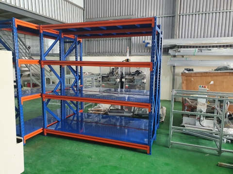 Kệ Trung Tải 4 Tầng D2m x R50cm x C2m5