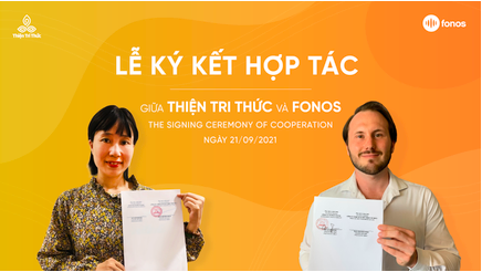Công ty sách Thiện Tri Thức và Fonos hợp tác chiến lược