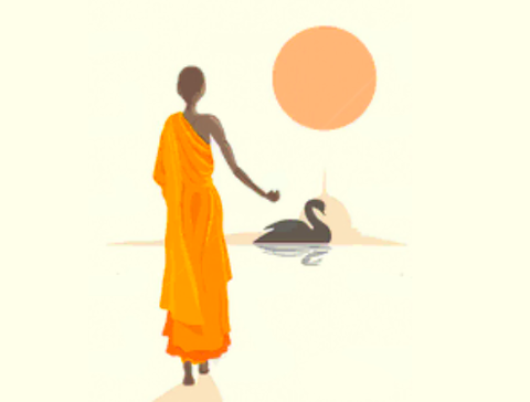Truyện cổ Phật giáo: Thầy Tỳ kheo và con ngỗng