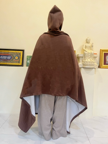 Áo Choàng Thiền | Màu Nâu