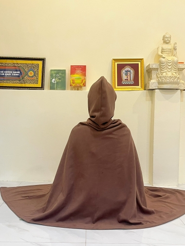 Áo Choàng Thiền | Màu Nâu