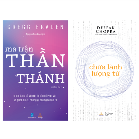Combo Sách Chữa Lành Lượng Tử và Ma Trận Thần Thánh