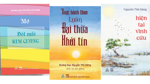 Combo 3 cuốn Mở Đôi Mắt Kim Cương; Thực Hành Theo Luận Đại Thừa Khởi Tín; Hiện Tại Vĩnh Cửu