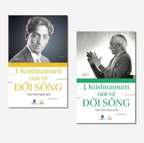 Combo Krishnamurti Nói Về Đời Sống T2 & T3