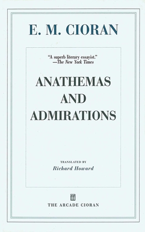 Anathemas and Admirations