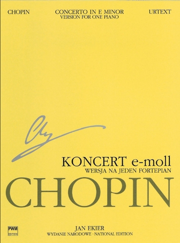 Concerto No. 1 in E Minor Op. 11 - Version for One Piano: Chopin National Edition