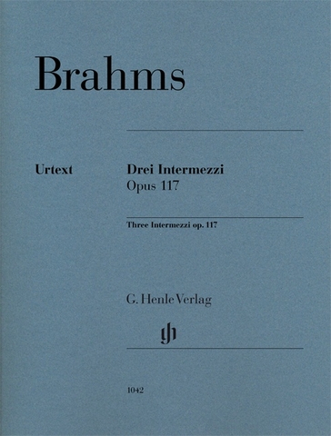 3 Intermezzi op. 117