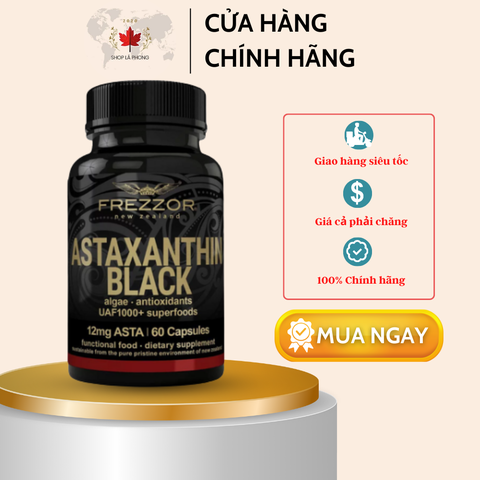 Thuốc bổ mắt UAF1000+, 12mg Astaxanthin của FREZZOR