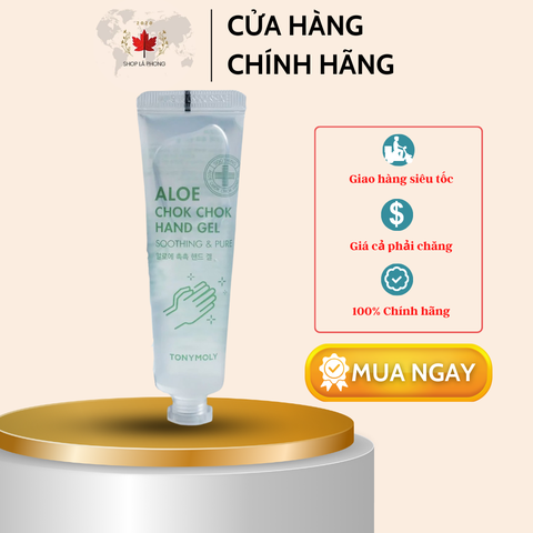 Gel Rửa Tay Sát Khuẩn Hương Nha Đam của Tony Moly - Hàng order