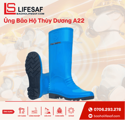 Ủng Bảo Hộ Thùy Dương A22 Chống Thấm Nước Chống Dầu Và Axit