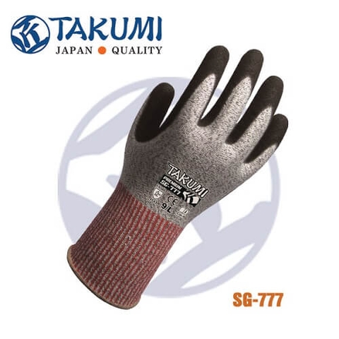 Găng Tay Chống Cắt Cao Cấp – Cấp độ 5 TAKUMI SG-777
