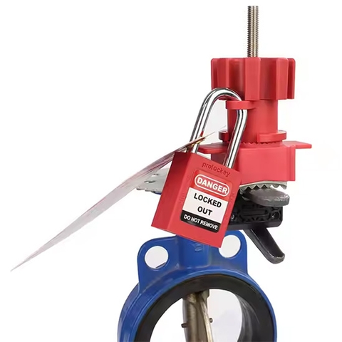 LOTO LOCKOUT-TAGOUT Khóa van bướm tay gạt đa năng PROLOCKEY UVL04P