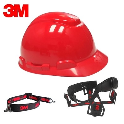 Nón bảo hộ có cảm biến UV 3M H-705SFR-UV Màu Đỏ
