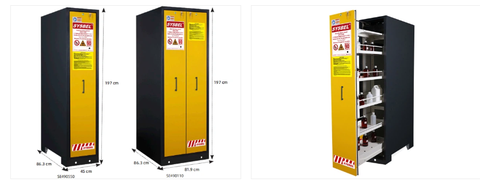 Tủ an toàn chống cháy tiêu chuẩn EN14470-1 110 Gal (Cửa mở tự động)