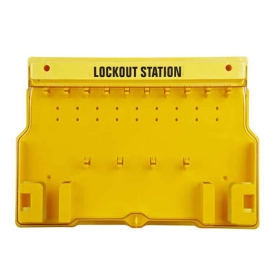 Trạm khóa có mái che với 10 móc treo ổ khóa PROLOCKEY LS02