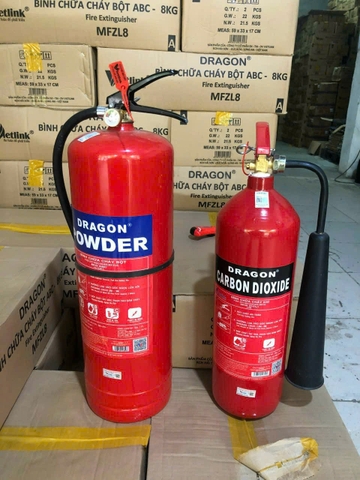 BÌNH CHỮA CHÁY BỘT ABC 8KG-MFZL8 DRAGON
