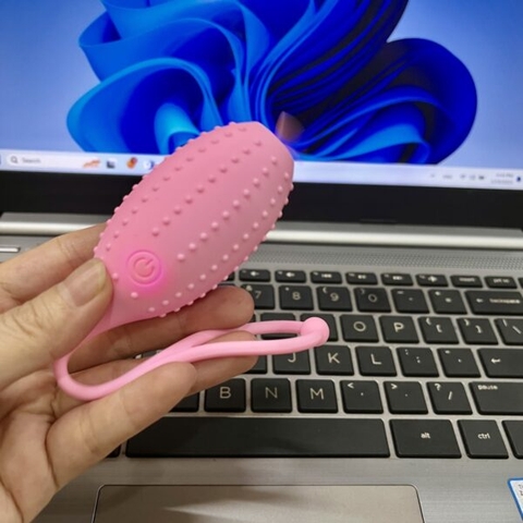 Trứng Rung Lưỡi Gai Kèm Điều Khiển Từ Xa 10 Chế Độ