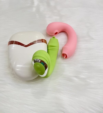 Lưỡi Liếm Hút 2 Đầu Ngụy Trang Hộp Đựng