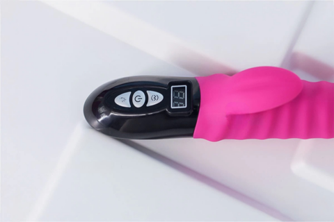 Dương Vật Giả Đa Năng VIBRATION 12 Chế Độ Phát Nhiệt Pin Sạc