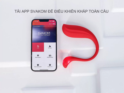 Trứng Rung Svakom Phoenix Neo 2 Điều Khiển Toàn Cầu Qua App