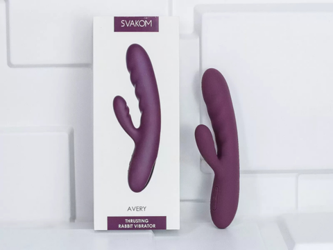 Máy Massage Điểm G Rung Thụt Svakom Avery Hàng USA